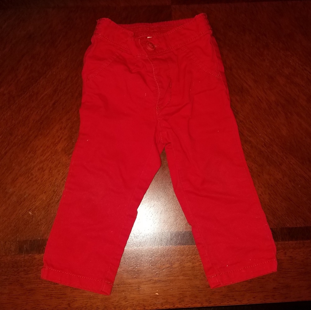 Red Old Navy boys pants